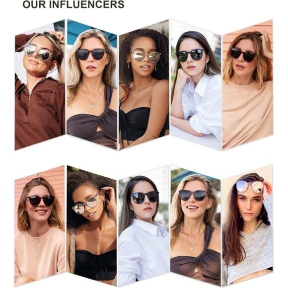Oversized Round Polarized Sports Sunglasses for Women Men, Ultralight main image 5